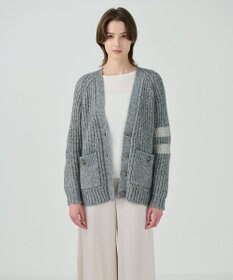 GRACE CONTINENTAL ラメニットカーディガン
