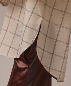 GRACE CONTINENTAL オーガン2WAYシャツ