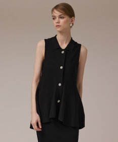 GRACE CONTINENTAL ビジューニットベスト