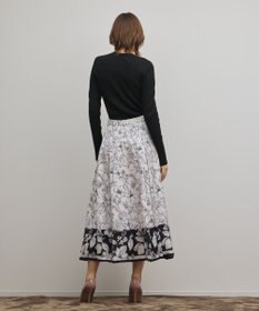 GRACE CONTINENTAL フルーツフラワープリントスカート