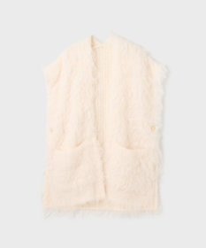 GRACE CONTINENTAL 起毛ニットベスト