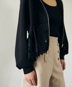 GRACE CONTINENTAL カットワークパーカー