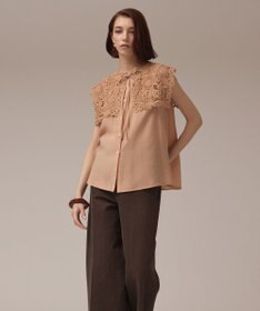 グレースコンチネンタルレースさシャツブラウス未使用 レース付ブラウス / GRACE CONTINENTAL | GRACE CONTINENTAL