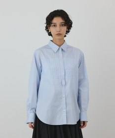 GRACE CONTINENTAL ピンタックドレスシャツ