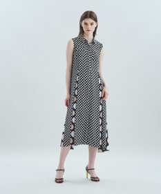ドットコンビシャツドレス⭐︎グレースコンチネンタル ドットコンビシャツドレス / GRACE CONTINENTAL | GRACE