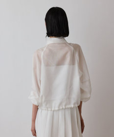 GRACE CONTINENTAL ブライトメッシュブルゾン