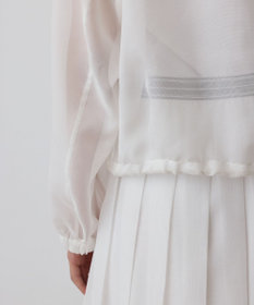 GRACE CONTINENTAL ブライトメッシュブルゾン