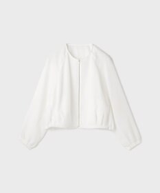 GRACE CONTINENTAL ノーカラーカラミブルゾン