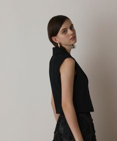 GRACE CONTINENTAL トリアセジャージジレ