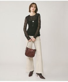 GRACE CONTINENTAL フレアデニムパンツ