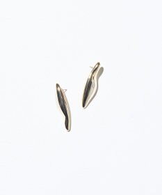 GRACE CONTINENTAL ウェーブメタルピアス