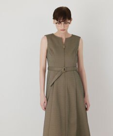 GRACE CONTINENTAL フレア切替カットワンピース