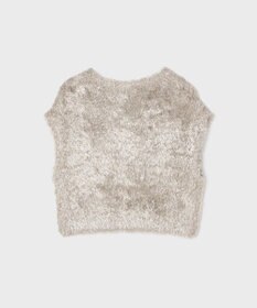 GRACE CONTINENTAL ラメフェザーベスト