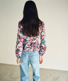 GRACE CONTINENTAL グラデフラワープリントトップ