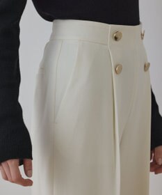 GRACE CONTINENTAL ダブルクロスマリンパンツ