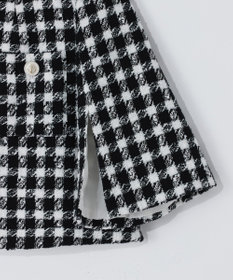 GRACE CONTINENTAL チェックツイードショートジャケット