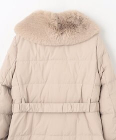 GRACE CONTINENTAL ファーパーツ付ロングダウン