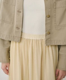 GRACE CONTINENTAL ラメチュールスカート