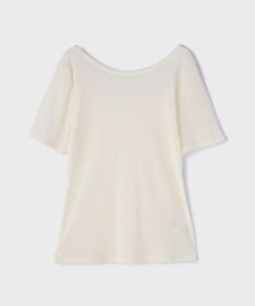 GRACE CONTINENTAL フロッキーチュールカットトップ