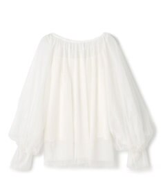 GRACE CONTINENTAL チュール2WAYトップ