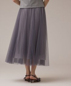 GRACE CONTINENTAL チュールリバーシブルスカート