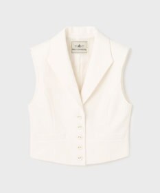 GRACE CONTINENTAL トリアセジャージジレ