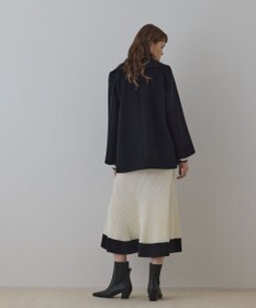 GRACE CONTINENTAL ファーポケットピーコート