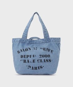 GRACE CONTINENTAL レタードデニムトート