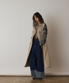 GRACE CONTINENTAL パーカーコンビトレンチ