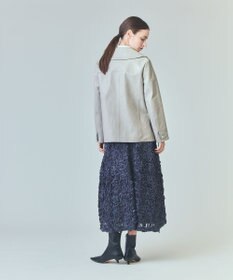 GRACE CONTINENTAL ラムレザーPコート