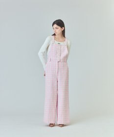 GRACE CONTINENTAL ロゴ刺繍リブトップ