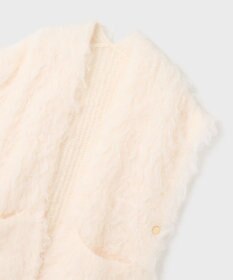 GRACE CONTINENTAL 起毛ニットベスト