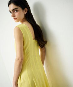 GRACE CONTINENTAL トリアセリネンフレアマキシ