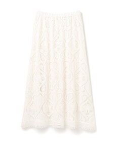 GRACE CONTINENTAL エンブロイダリーロングスカート