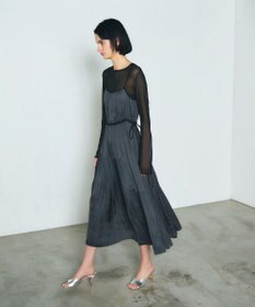 GRACE CONTINENTAL ギャザーキャミソールワンピース
