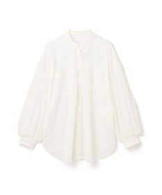 GRACE CONTINENTAL チュールレイヤードシャツ