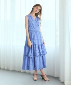 GRACE CONTINENTAL カットワークembドレス