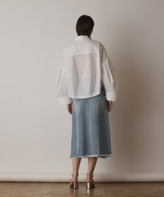 GRACE CONTINENTAL ビジューシャツ