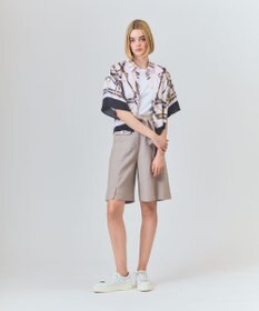 GRACE CONTINENTAL マリンスカーフプリントシャツ