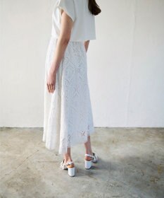 人気便利グッズ エンブロイダリーロングスカート / GRACE CONTINENTAL | GRACE スカート