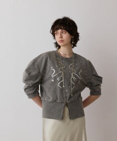 GRACE CONTINENTAL ピグメントショートトップ