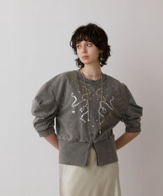 GRACE CONTINENTAL ピグメントショートトップ