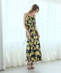 GRACE CONTINENTAL リゾートフラワーマキシ