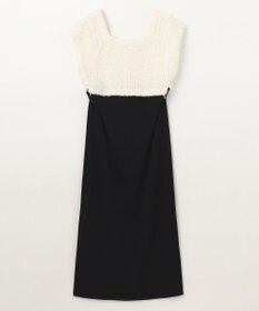 GRACE CONTINENTAL ツイーディーコンビニットワンピース