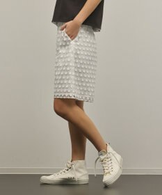 GRACE CONTINENTAL モチーフチュールパンツ