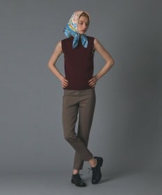 GRACE CONTINENTAL ポンチスリムパンツ