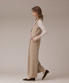 GRACE CONTINENTAL ツイードテーラーサロペット