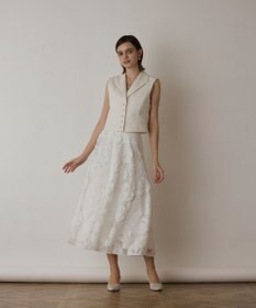 GRACE CONTINENTAL トリアセジャージジレ