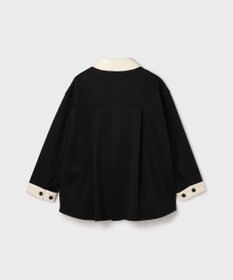 GRACE CONTINENTAL レザーカットシャツ