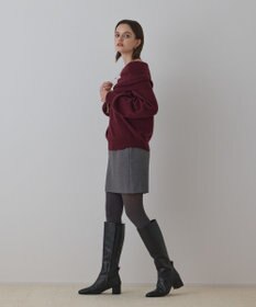 GRACE CONTINENTAL ウールオフショルニットトップ